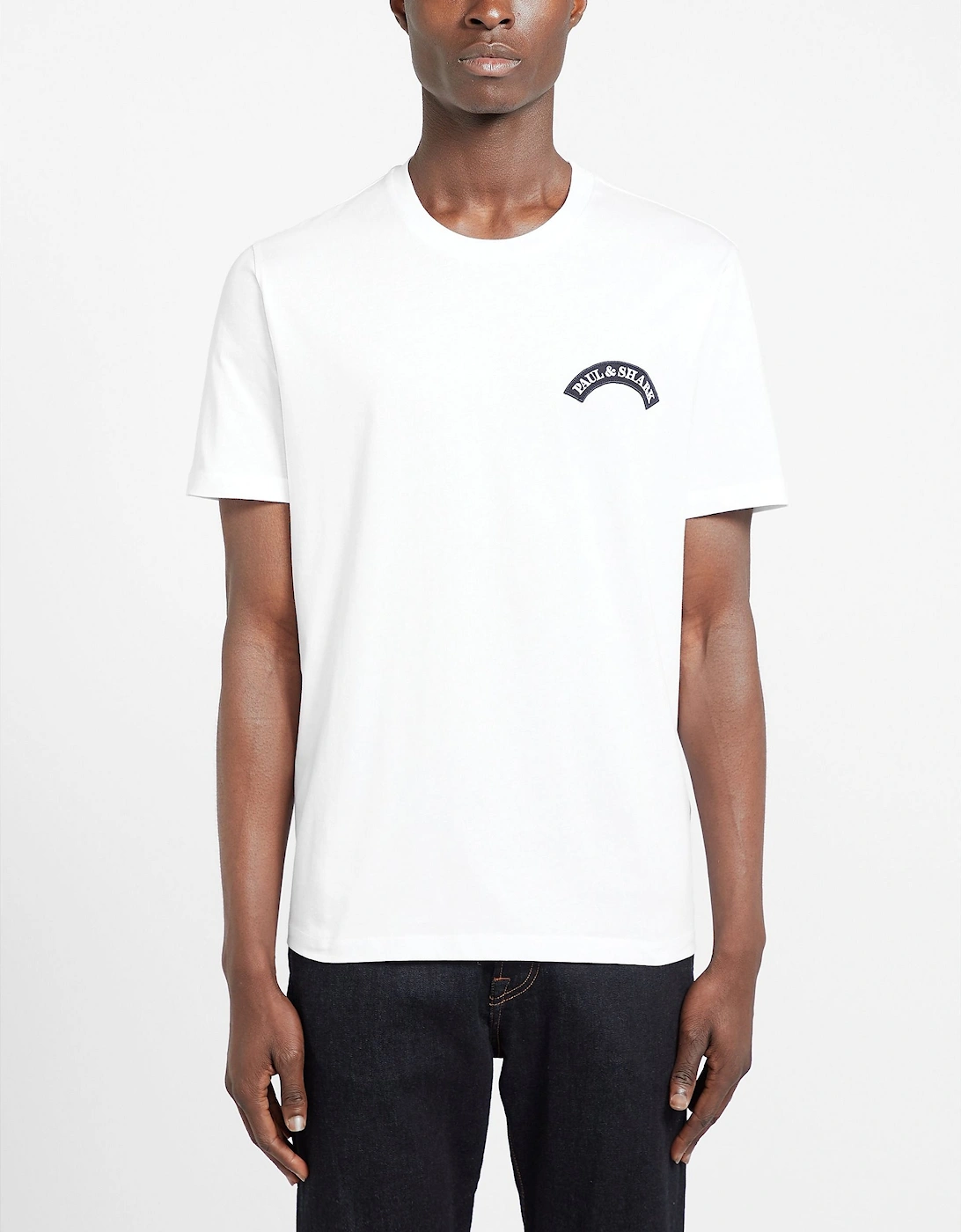 Mens Arch Printed Logo Organic Cotton T-Shirt, 6 of 5