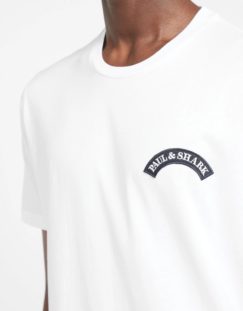 Mens Arch Printed Logo Organic Cotton T-Shirt