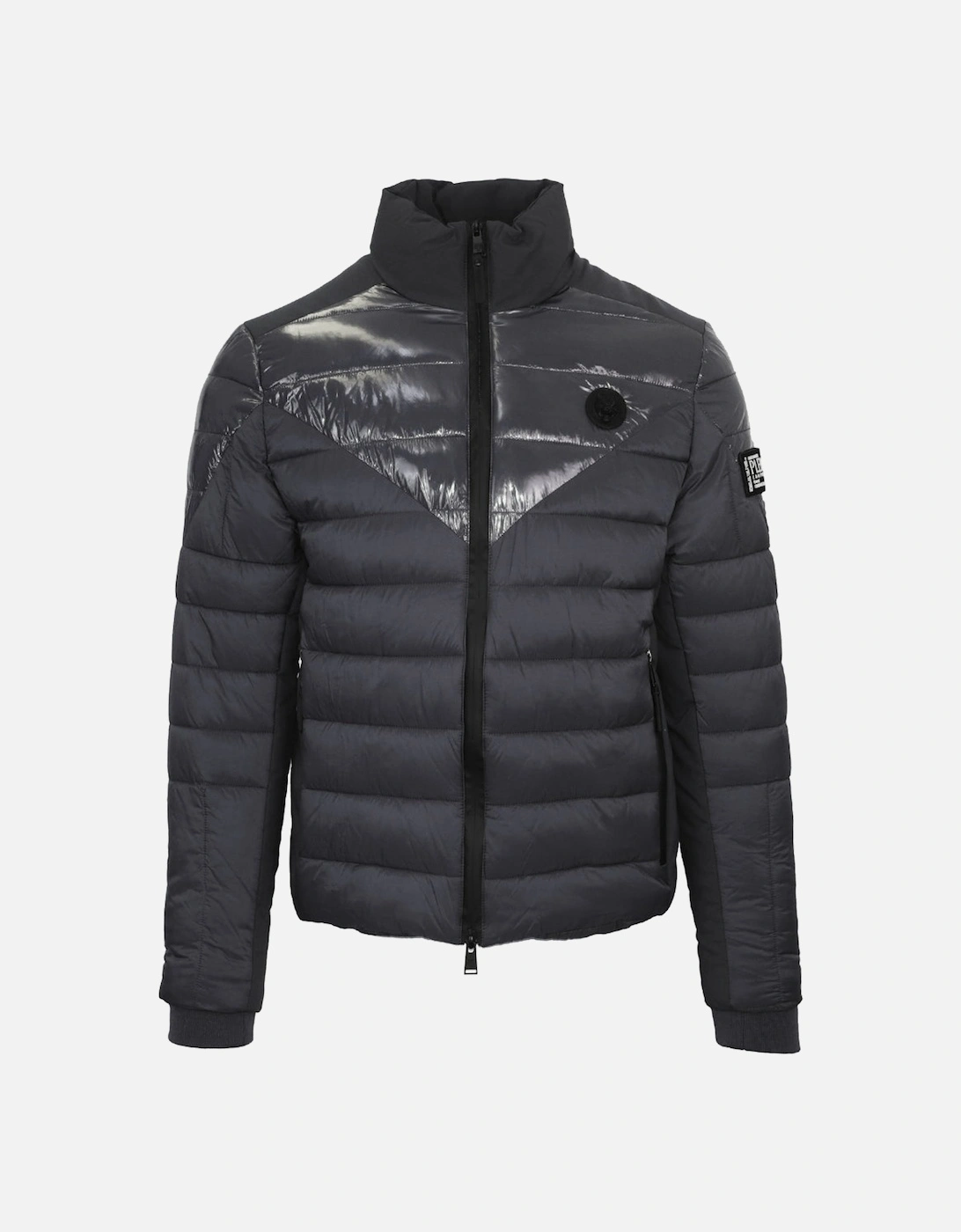 Plein Sport Plain Quilted Grey Jacket, 2 of 1