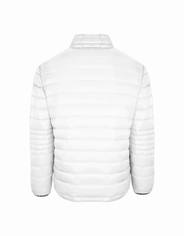 Plein Sport Plain Padded White Jacket