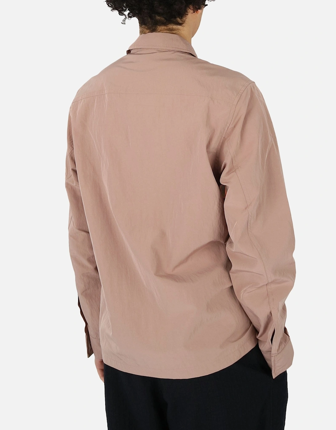 Zip Pink Overshirt Jacket