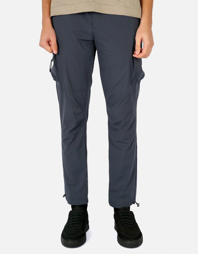 Woven Stretch Grey Cargo Pant