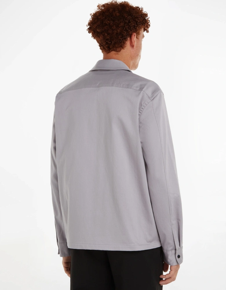 3D Pocket Overshirt P8N Grey