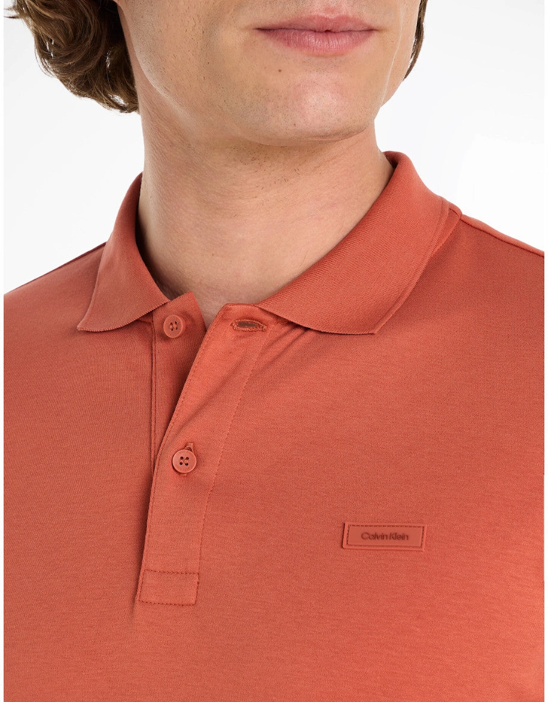 Slim Fit Polo Shirt S0B Orange