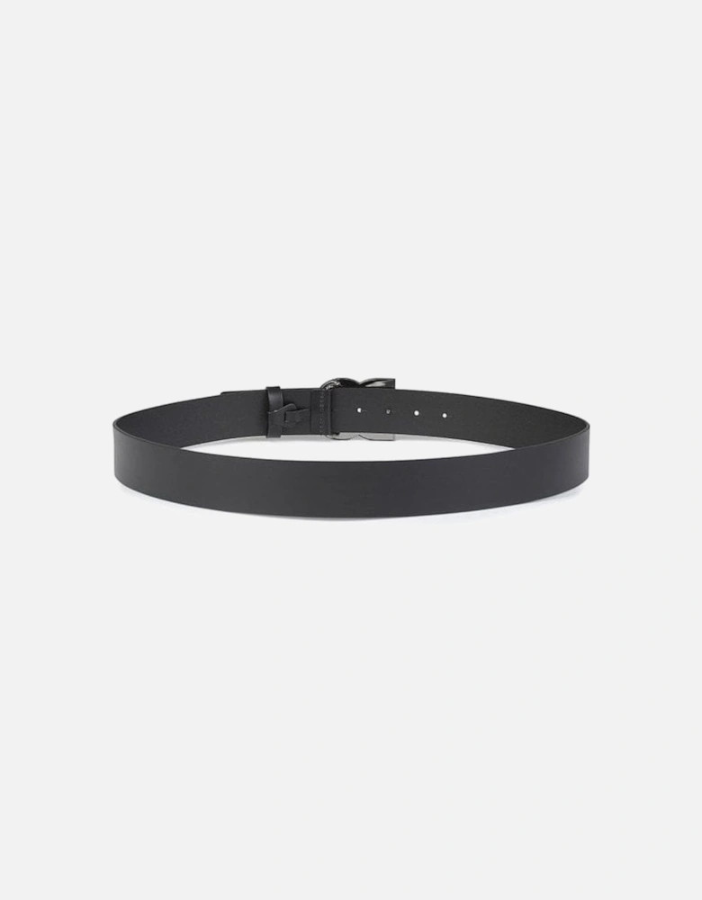 DG Interlock Leather Belt Black