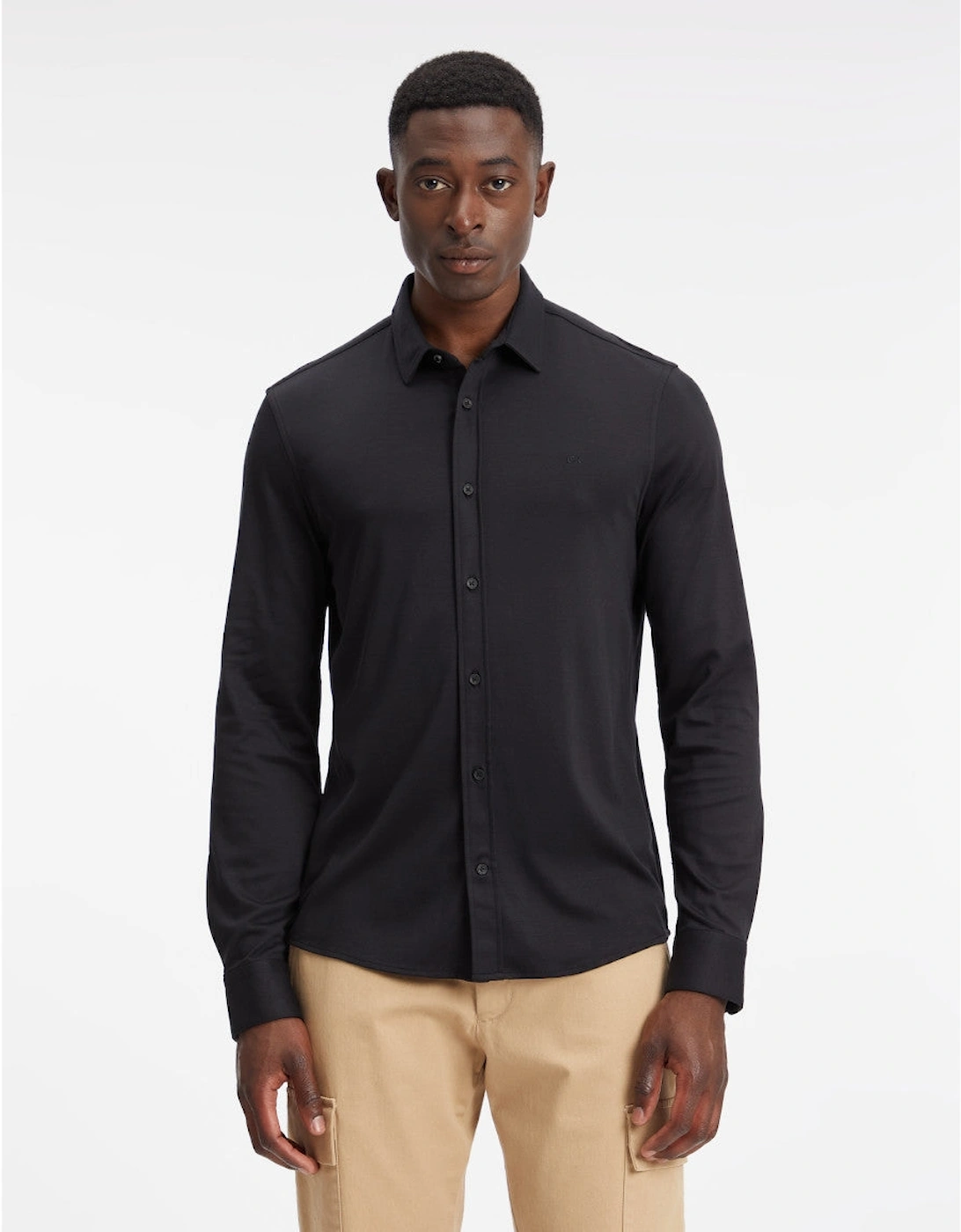 Slim Fit Shirt BEH Black