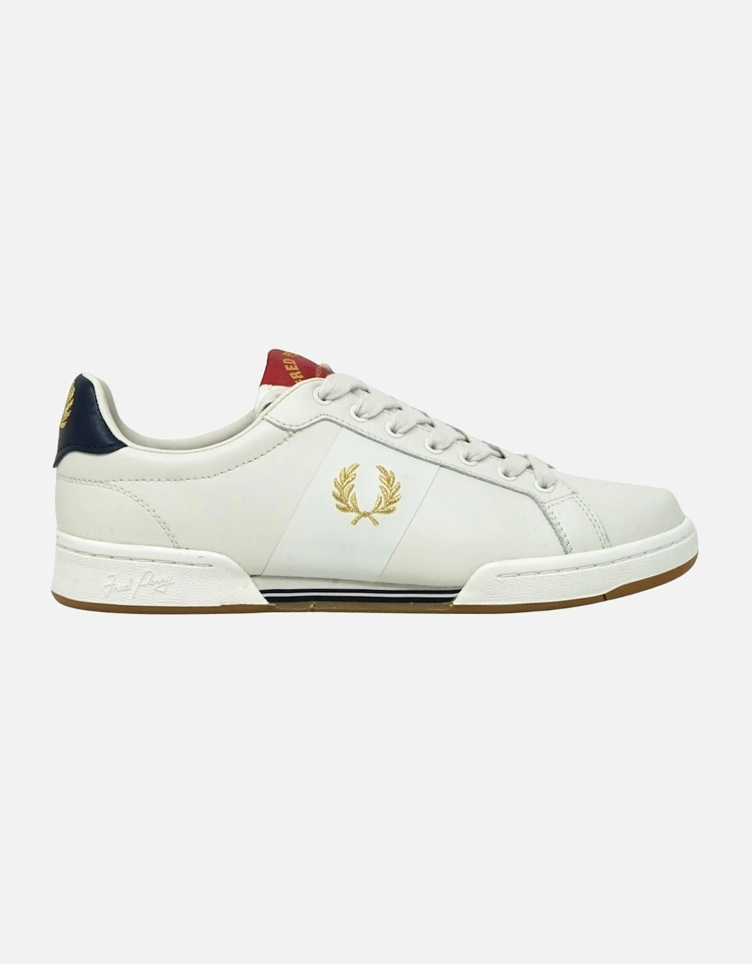 B1258 162 White Leather Trainers, 5 of 4