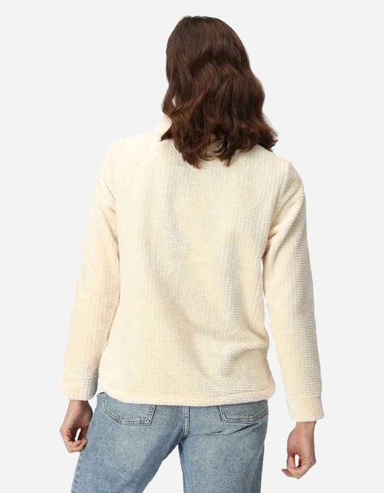 Womens Bardou Over The Head Velour Fleece Sweater