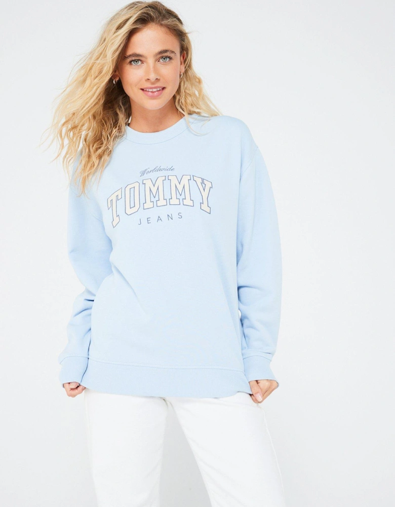 Varsity Logo Sweatshirt - Blue