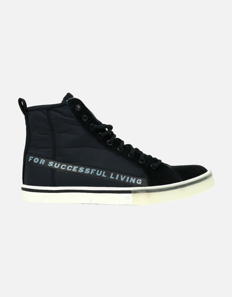 S-Dvelows Mid Black Hi Top Sneakers
