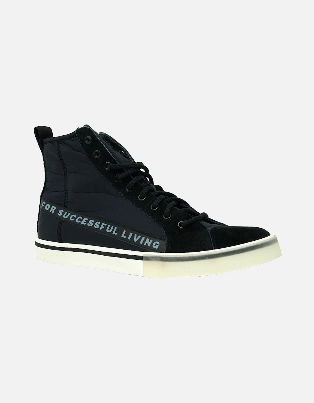 S-Dvelows Mid Black Hi Top Sneakers