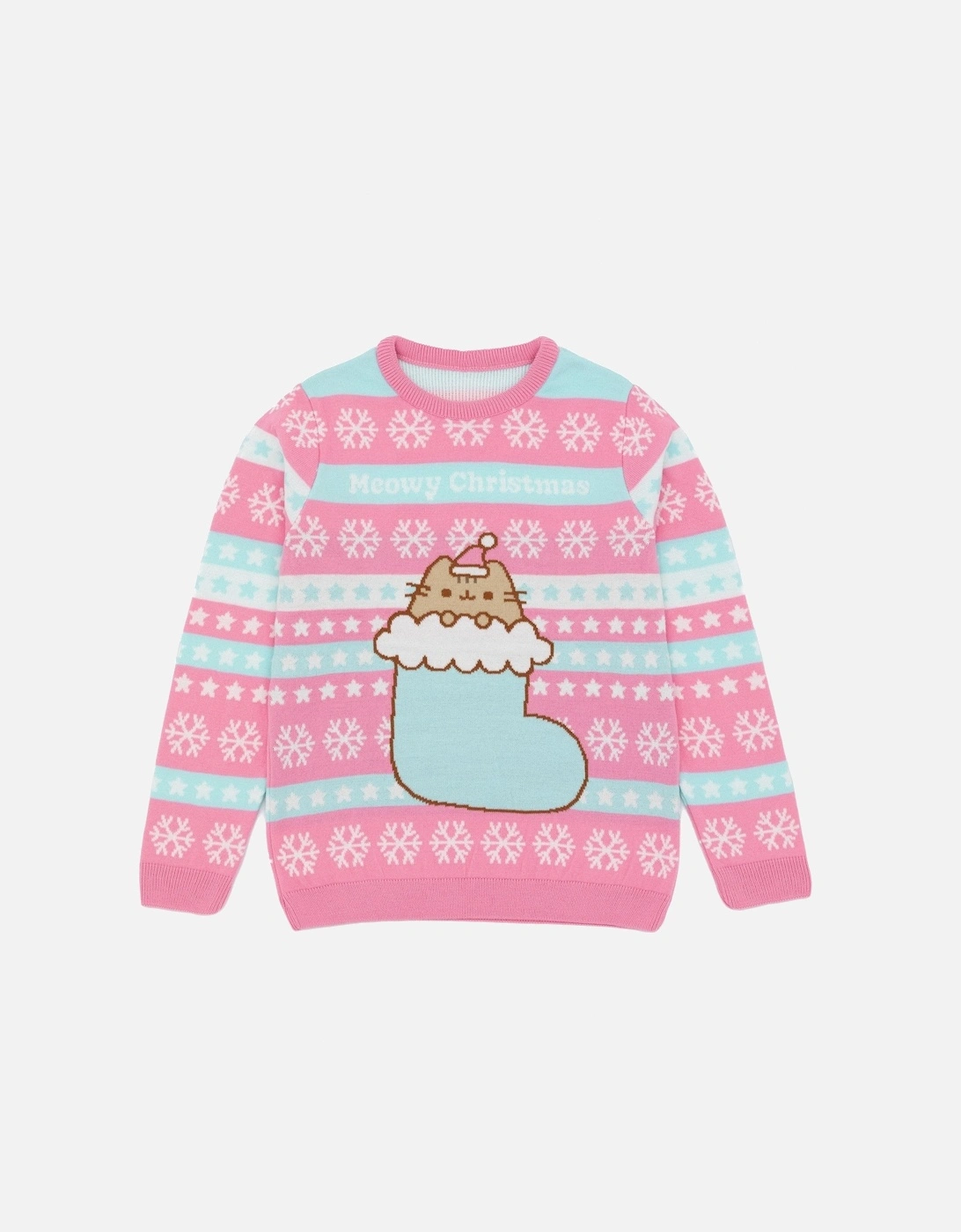 Girls Knitted Christmas Sweatshirt, 6 of 5