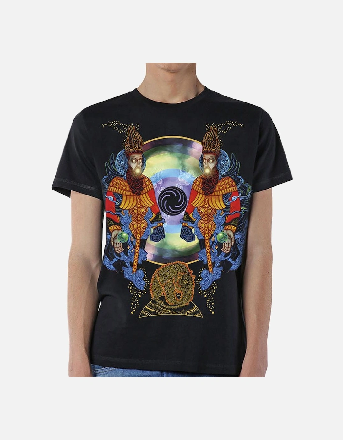 Unisex Adult Crack The Skye Cotton T-Shirt, 2 of 1