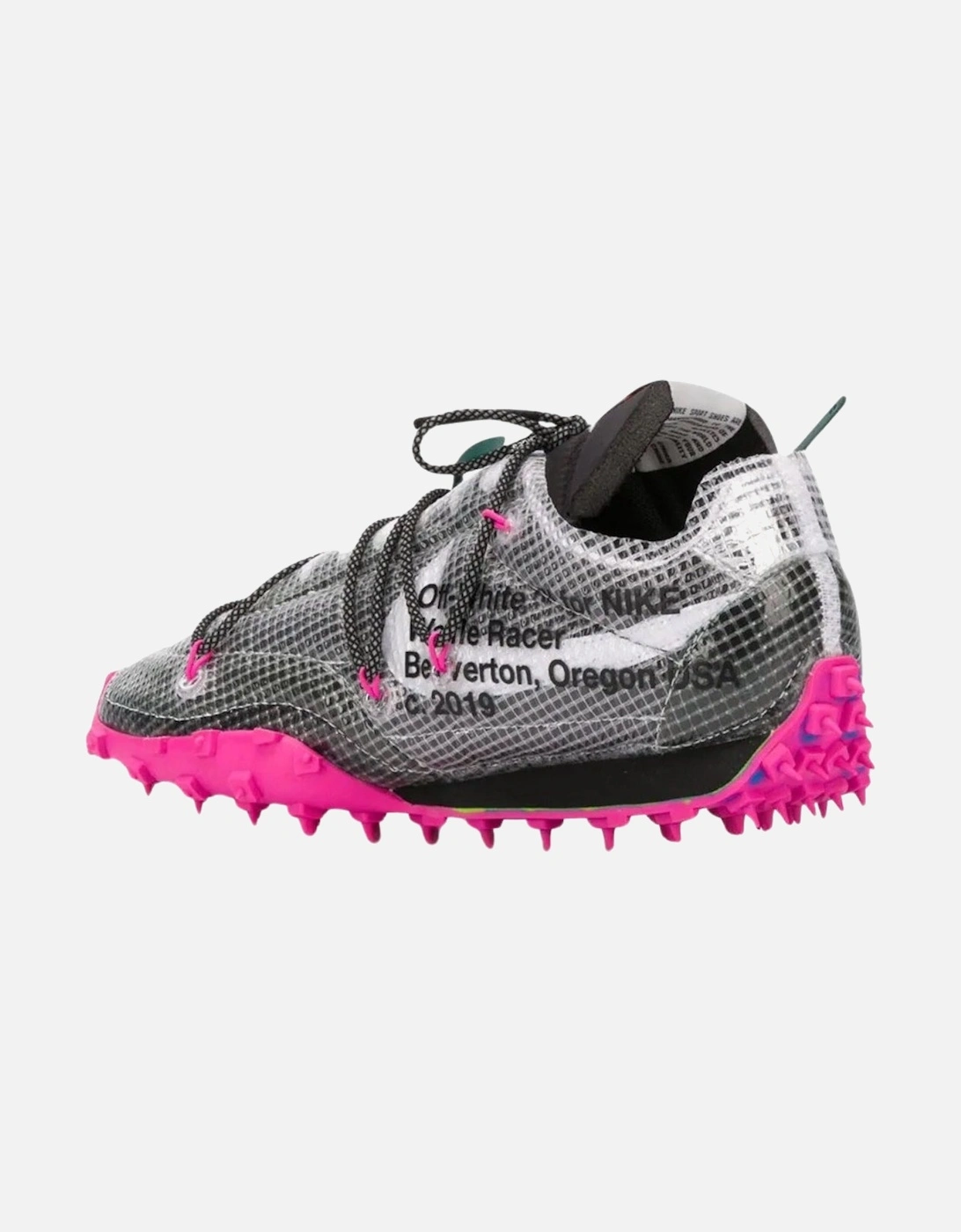 X Off-White Vapour Street Black Laser Fuchsia Black Shoes