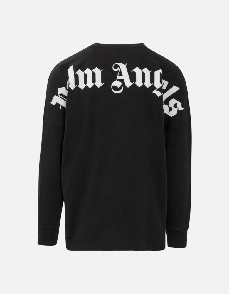 Classic Logo Long Sleeve Black T-Shirt