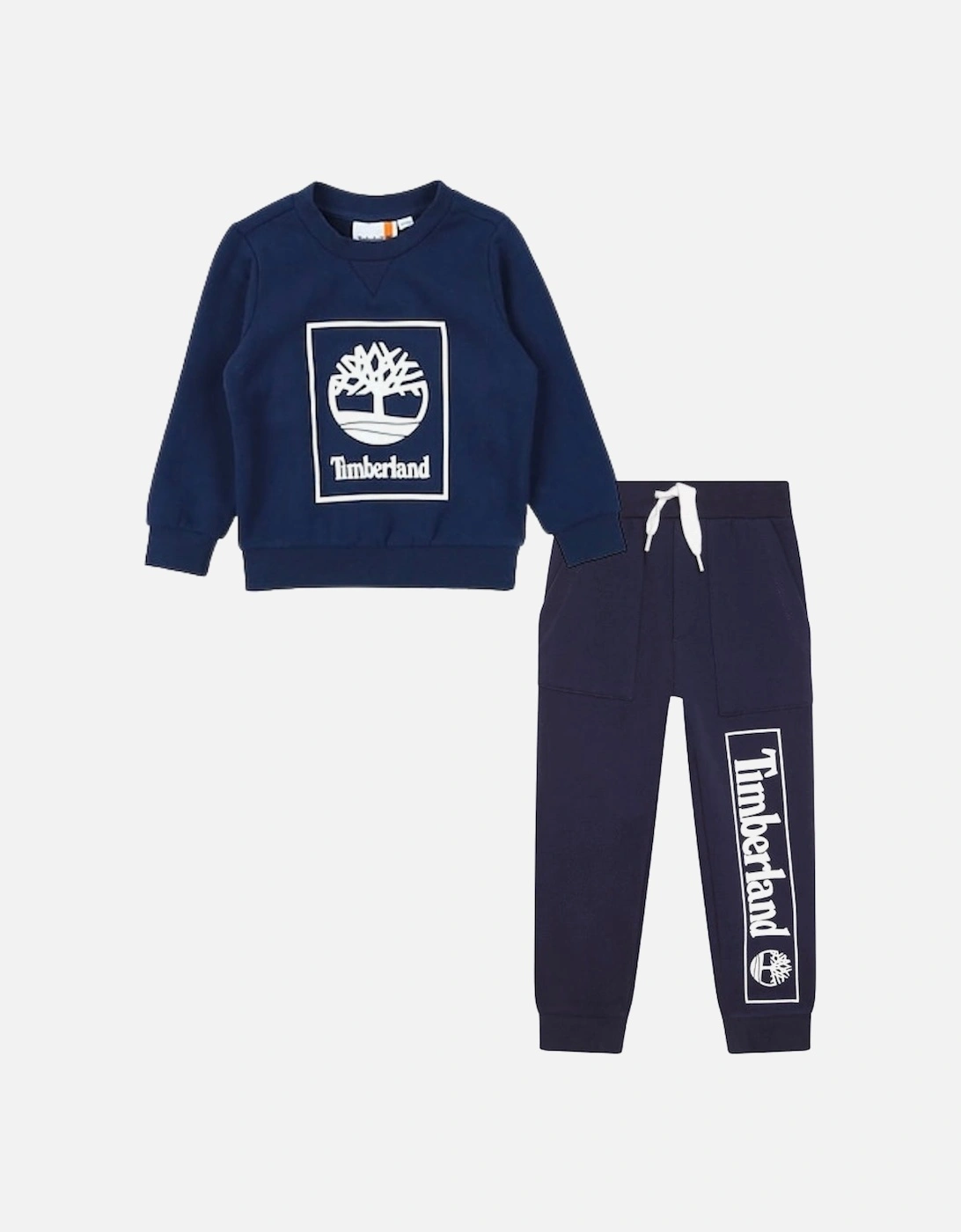 Boys Navy Blue Tracksuit T25T58, 4 of 3