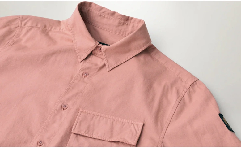 Scale Shirt Rust Pink