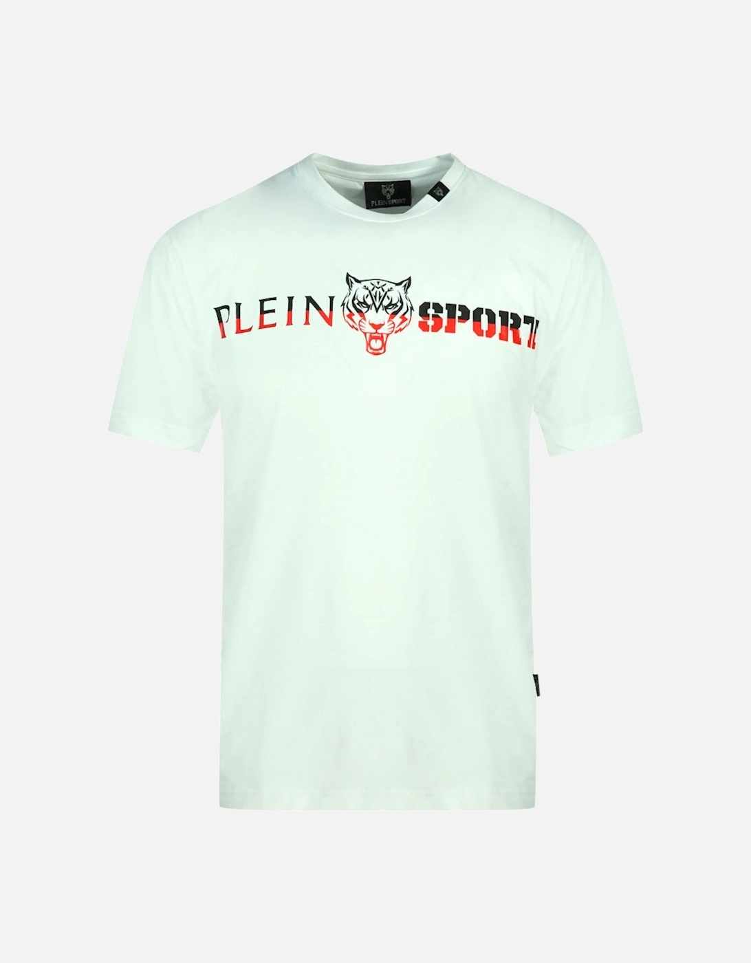 Plein Sport Bold Split Logo White T-Shirt, 3 of 2