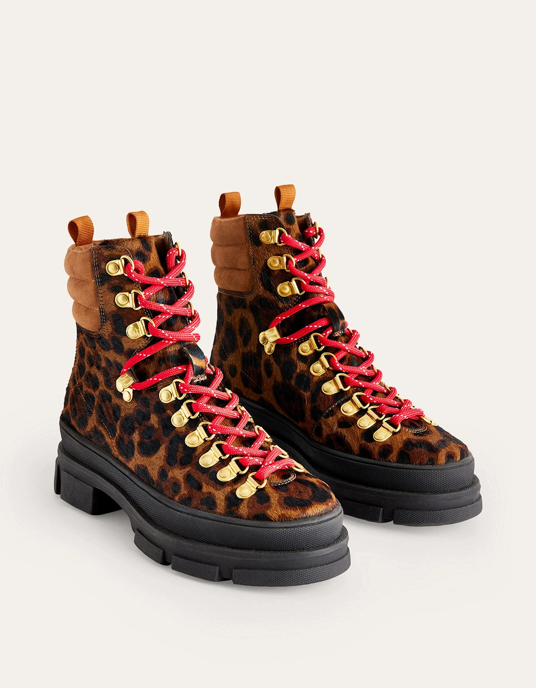 Lace-up Hiker Boots