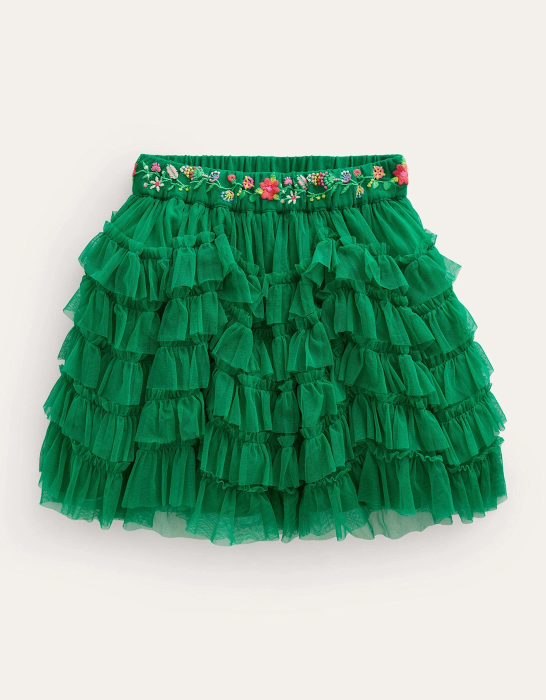 Ruffle Tulle Skirt