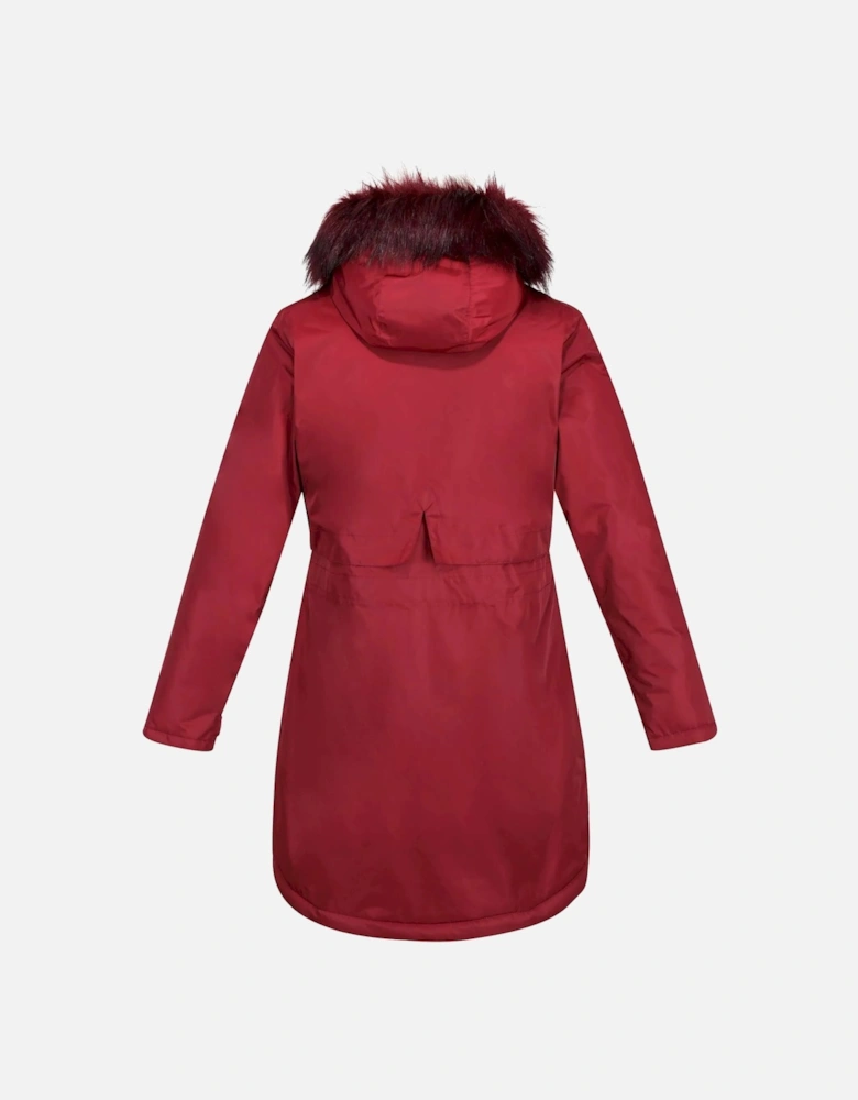 Womens/Ladies Lyanna Faux Fur Trim Parka