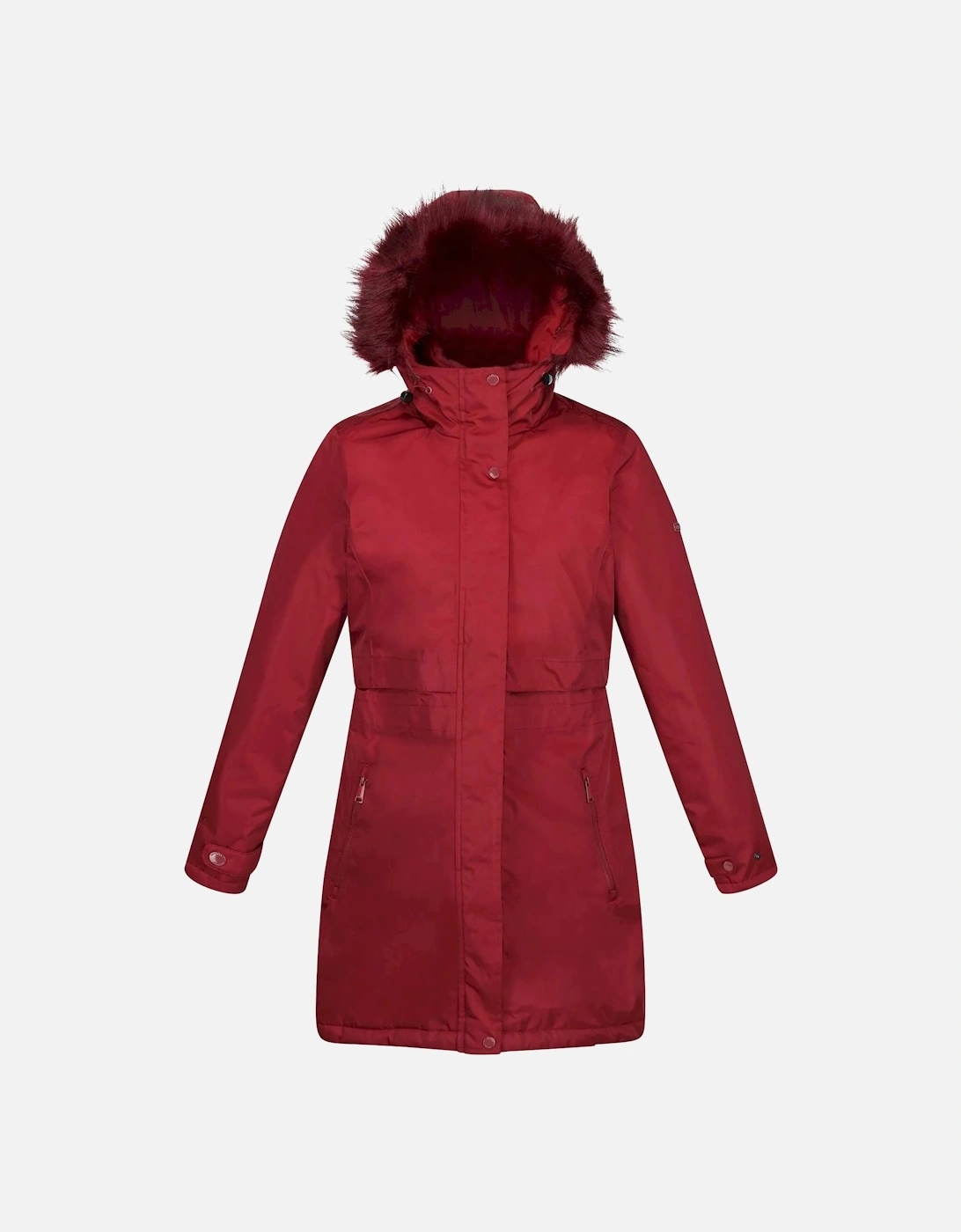 Womens/Ladies Lyanna Faux Fur Trim Parka, 6 of 5