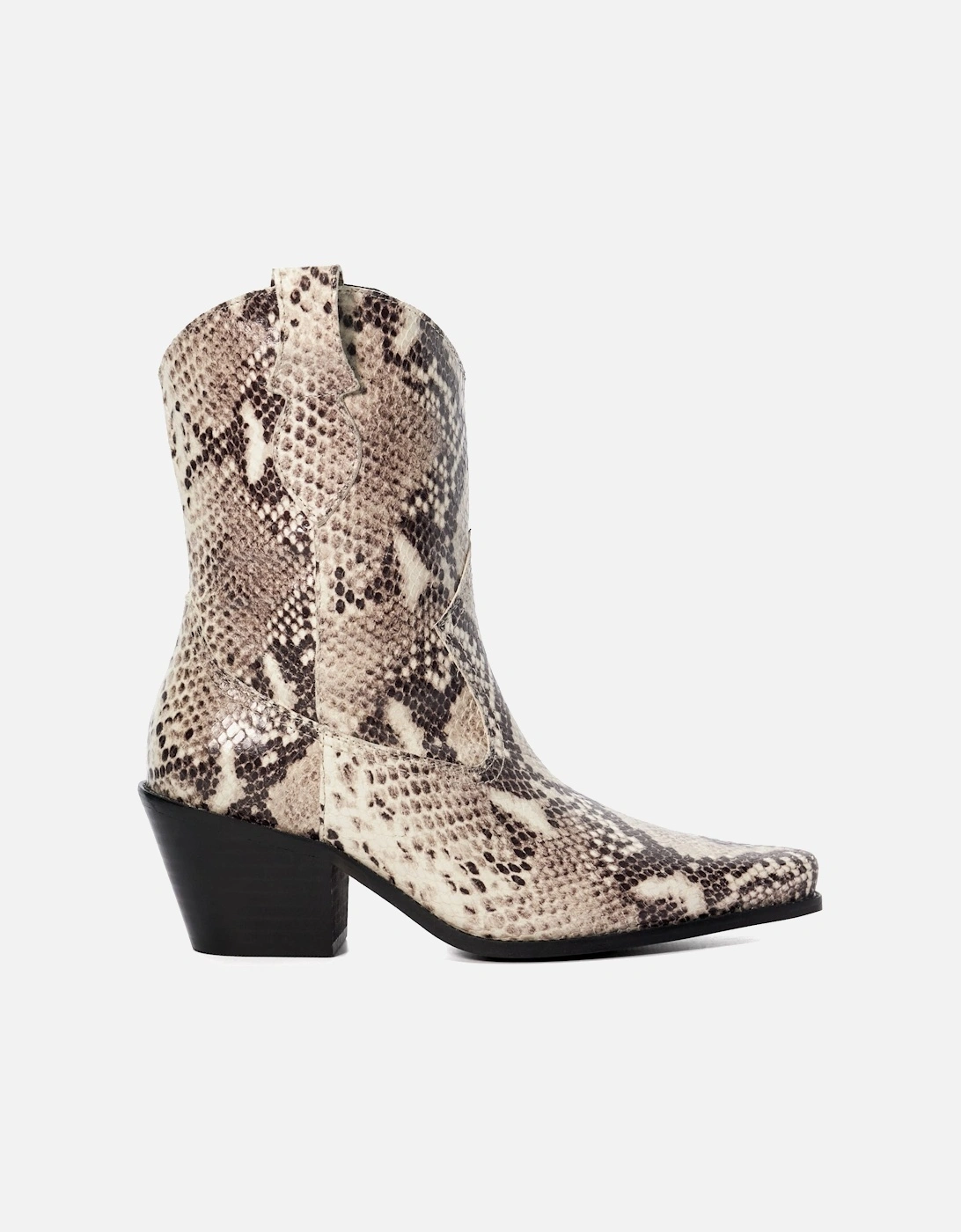 Ladies Pardner 2 - Metallic Leather Western Boots