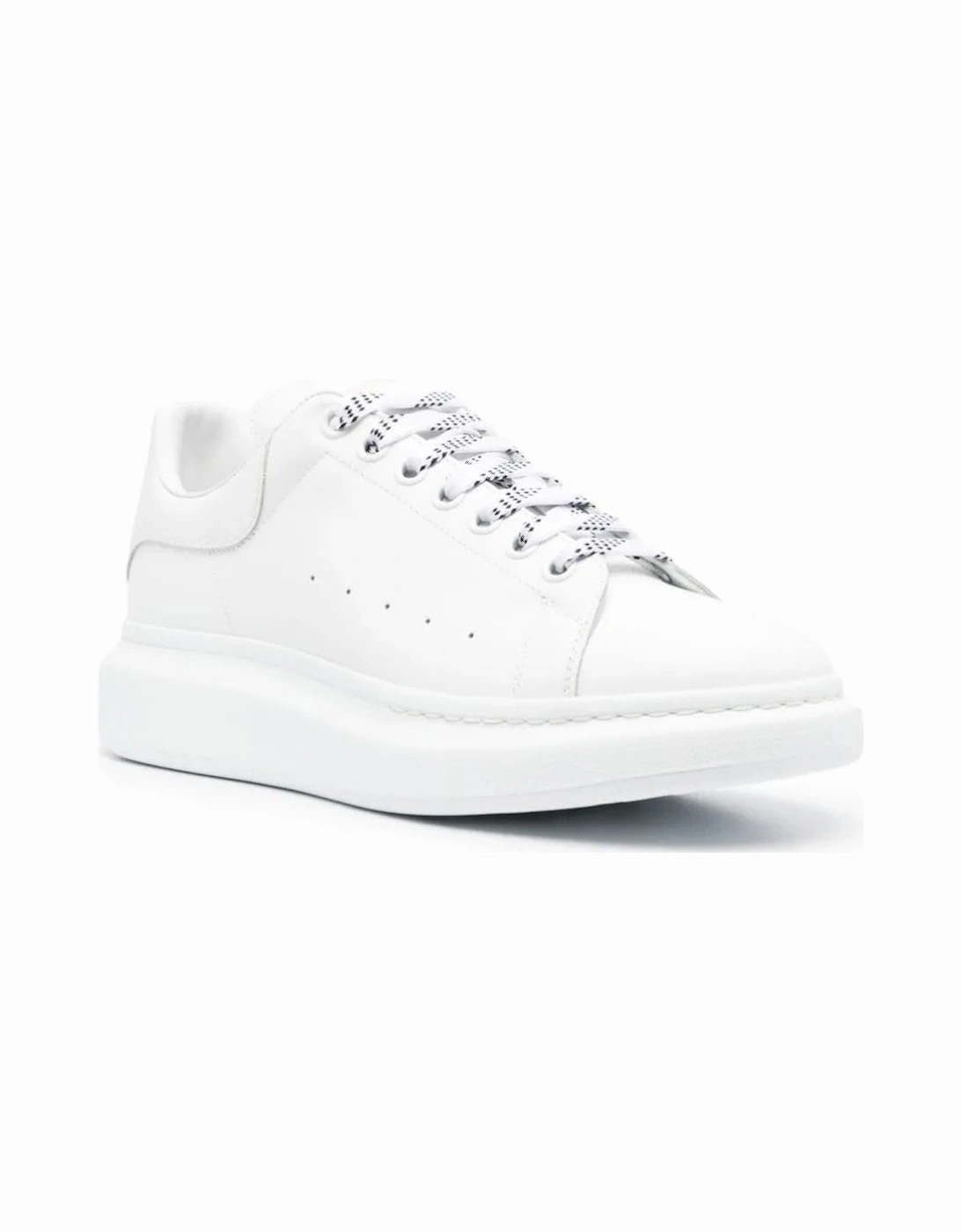 Oversize Sole All White Sneakers