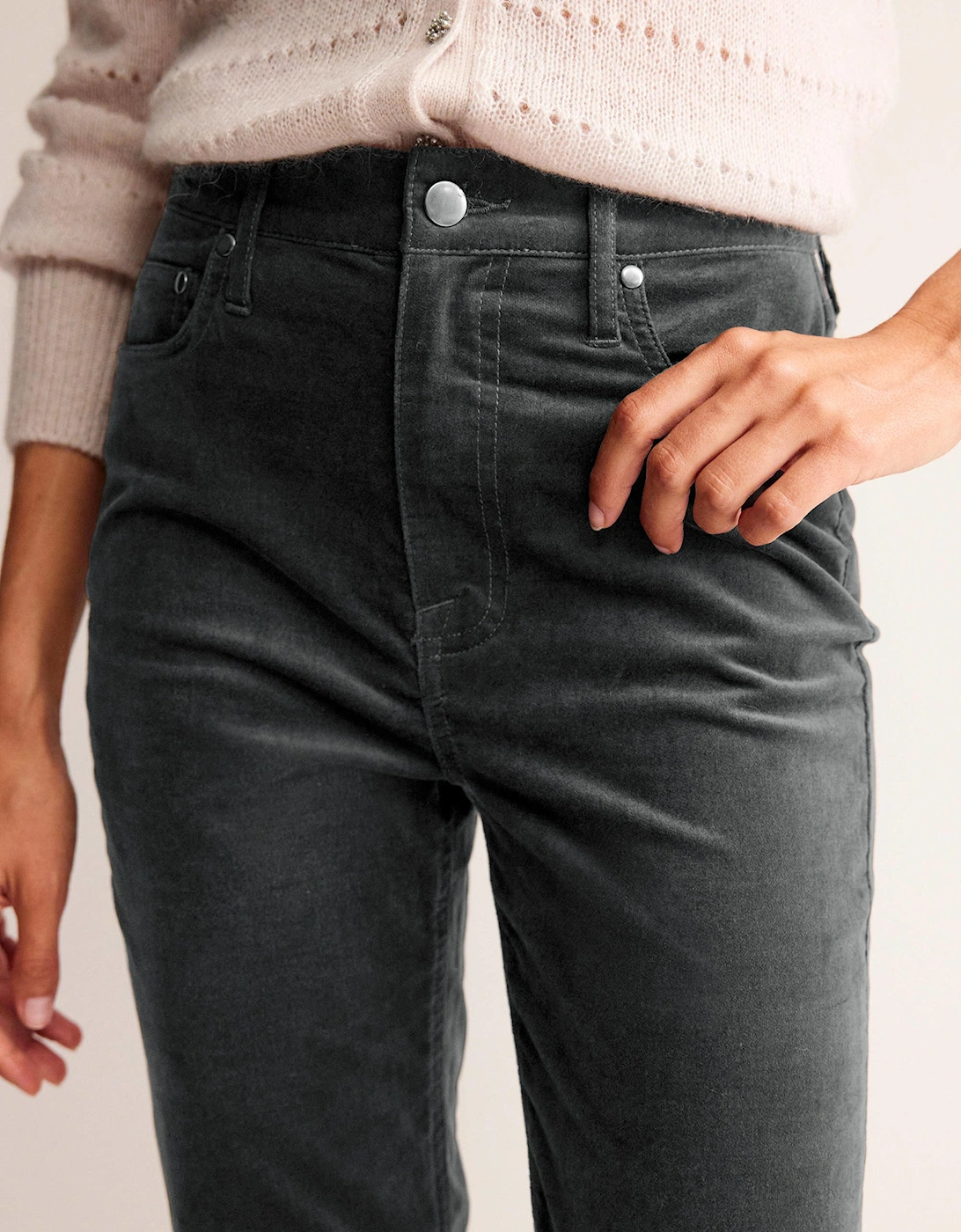 Velveteen 5 Pocket Jeans