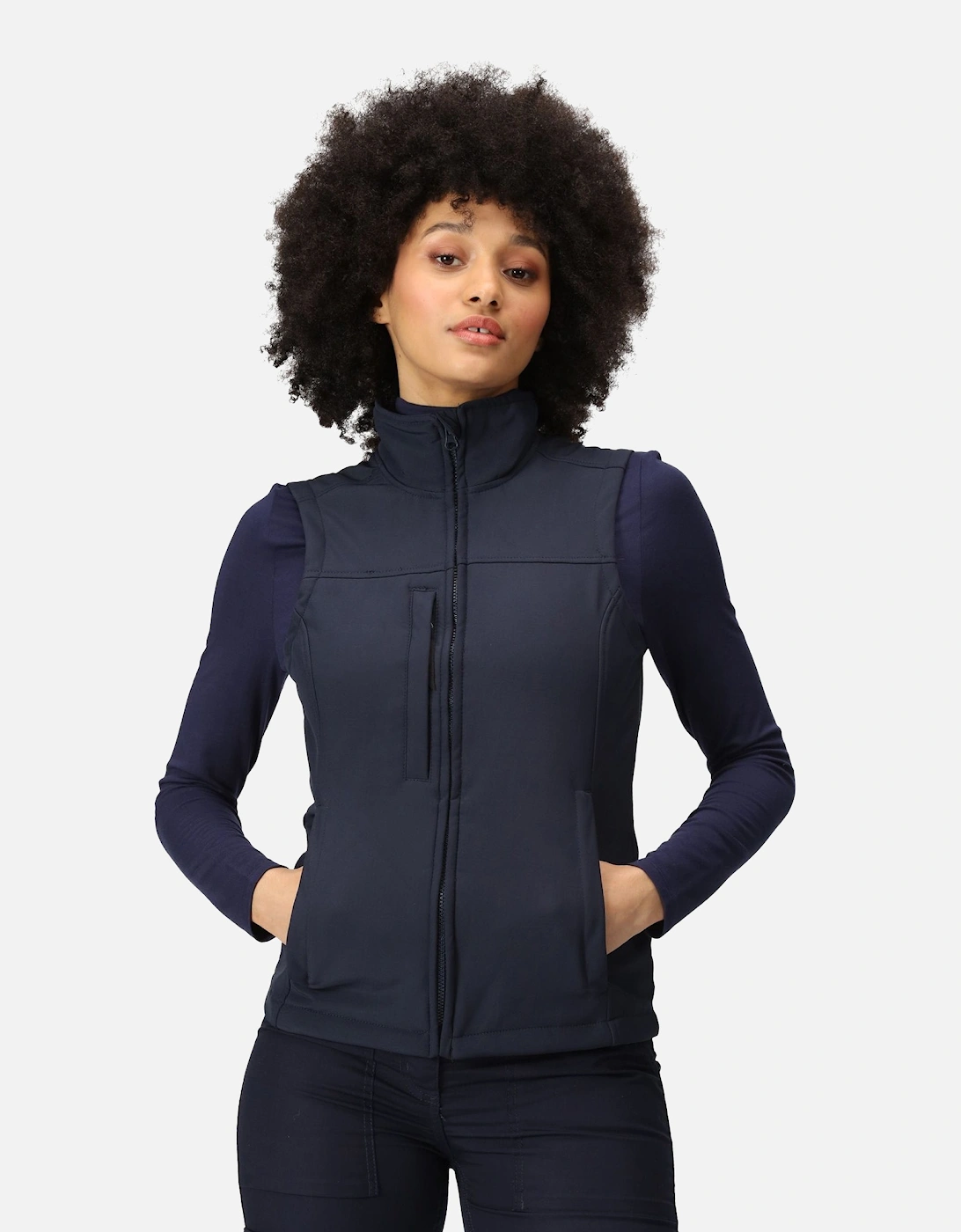 Womens/Ladies Flux Softshell Gilet