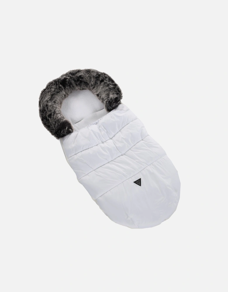 WHITE SLEEPING BAG