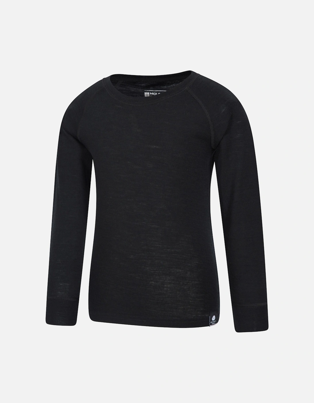 Childrens/Kids Merino II Round Neck Base Layer Top