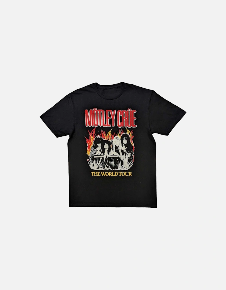 Unisex Adult World Tour Flames T-Shirt