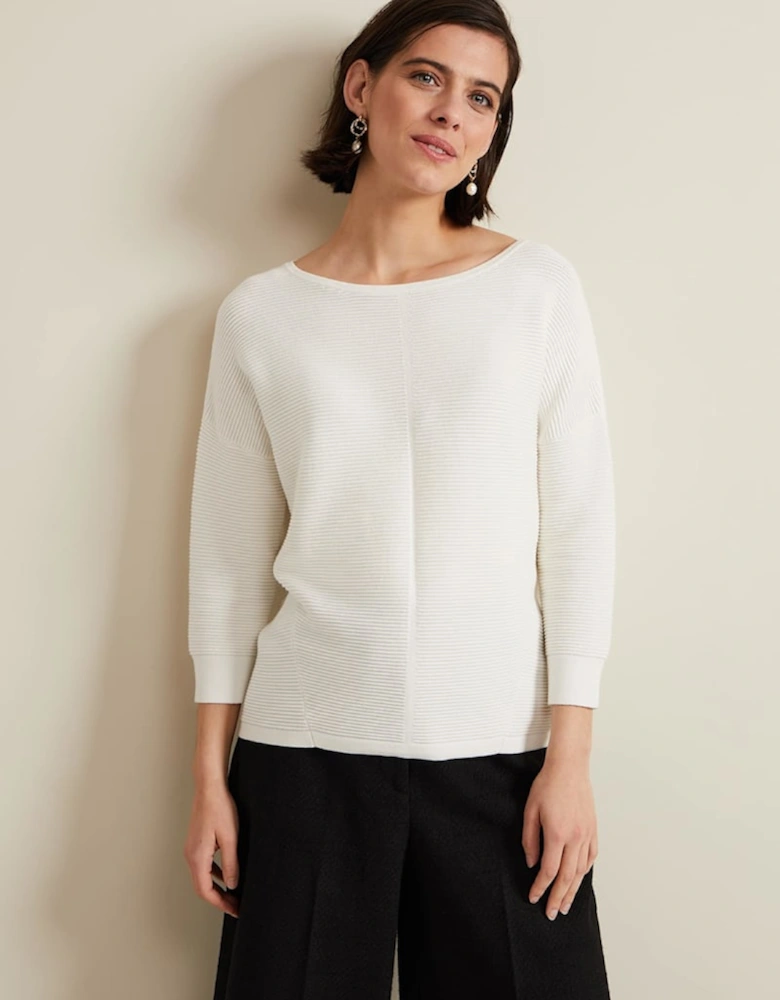 Nellie Ripple Stitch Jumper