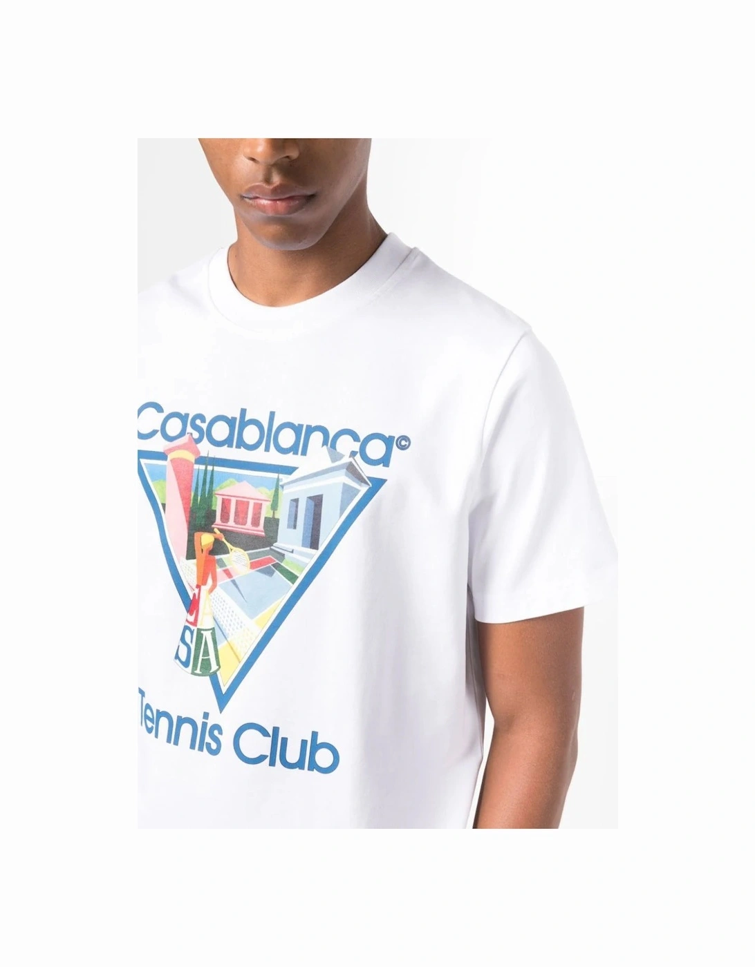 La Joueuse Tennis Club T-Shirt in White