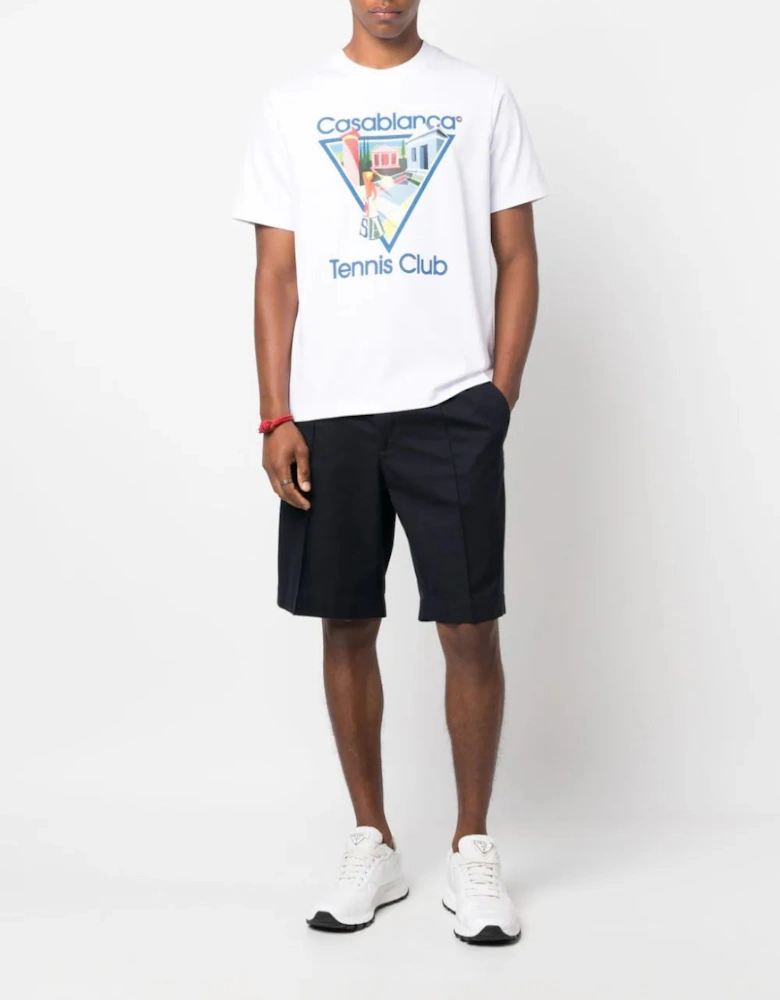 La Joueuse Tennis Club T-Shirt in White