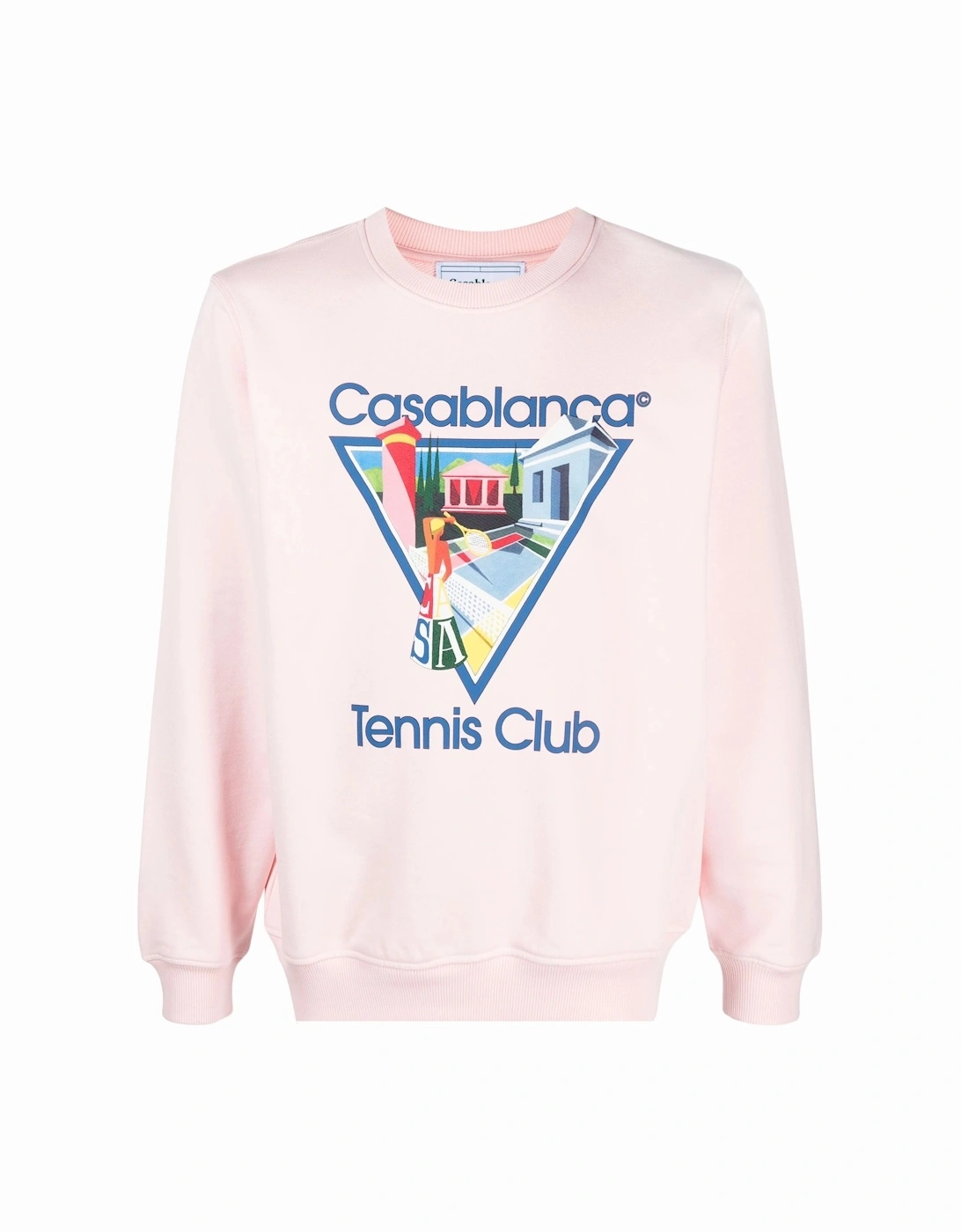 La Joueuse Tennis Club Sweatshirt in Pink, 6 of 5