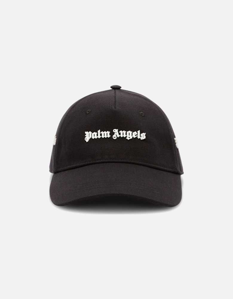 Appliqué Logo Cap in Black