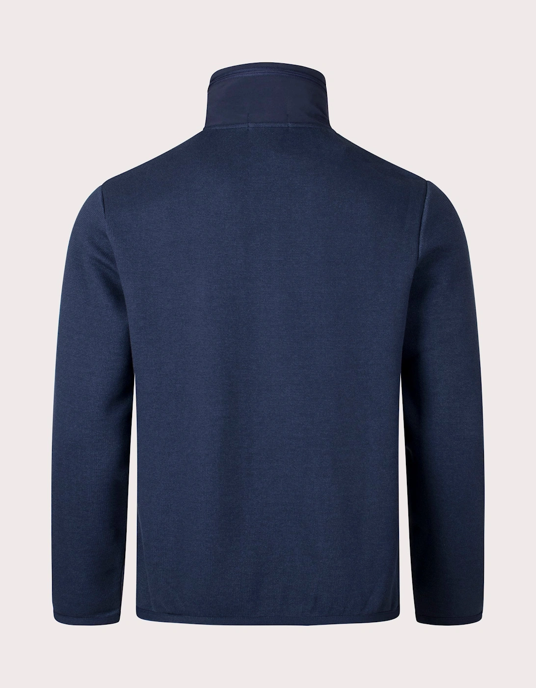 Conceled Hood Quarter Zip Sweatshirt