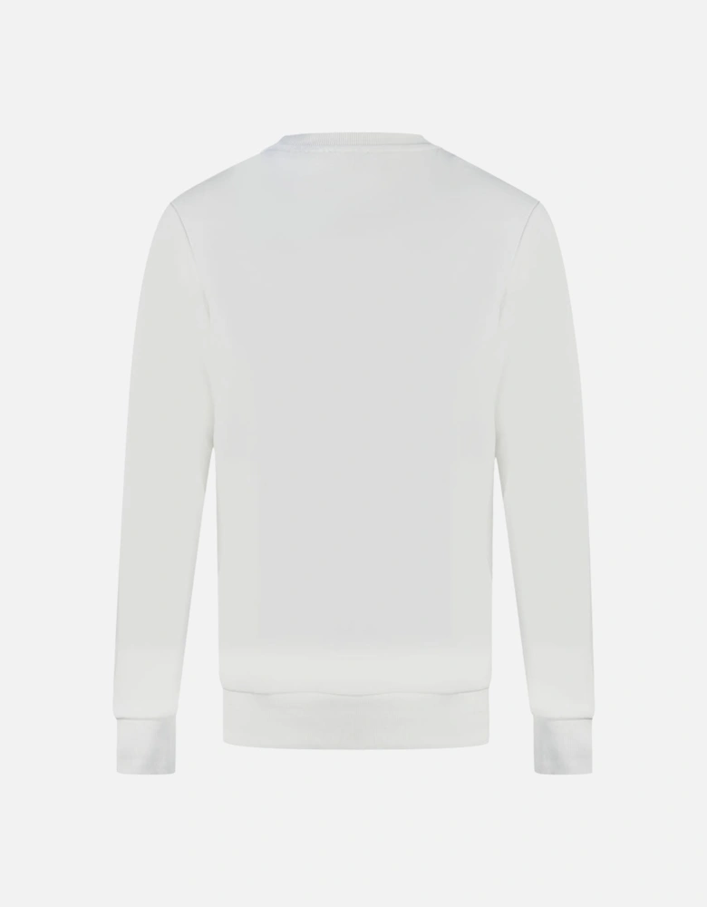 Reverse Logo White Sweater