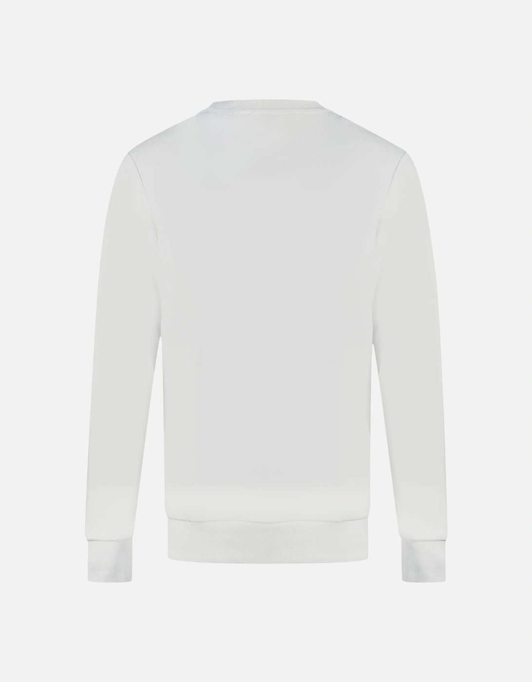 Reverse Logo White Sweater