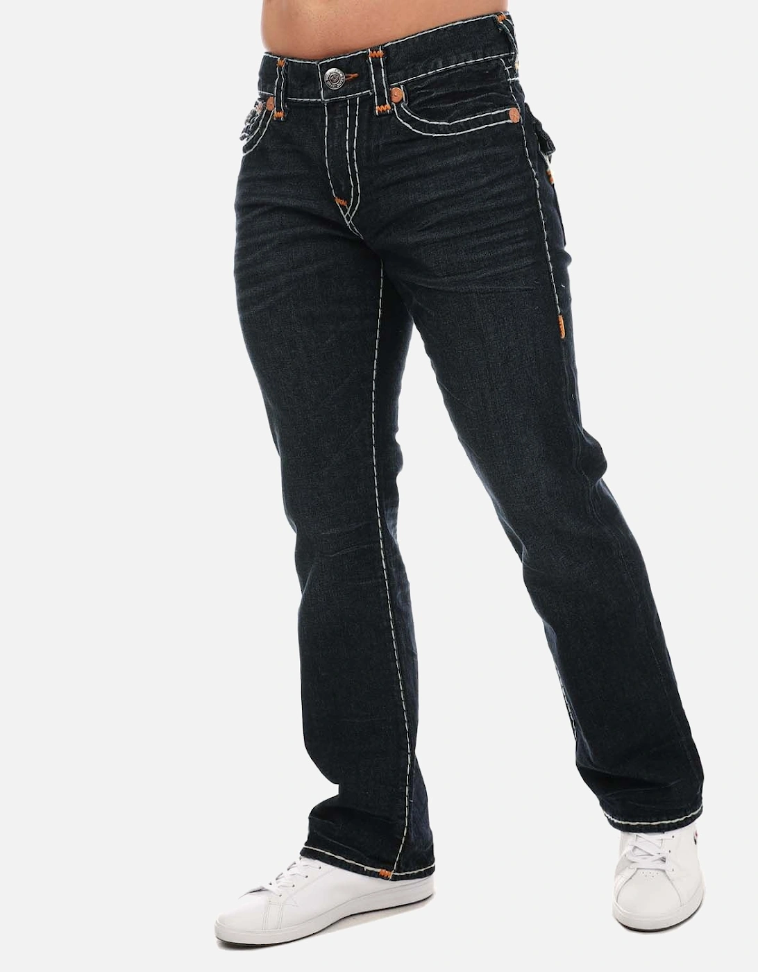 Mens Billy DBL Raised Super T Flap Jeans, 4 of 3