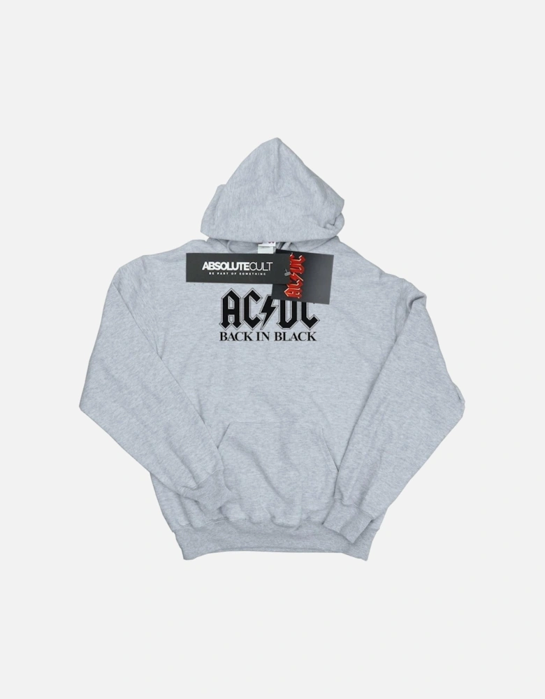 Boys Back in Black Logo Hoodie