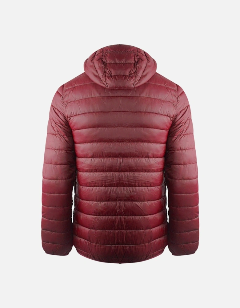 London Logo Bordeaux Red Active Hoodie Jacket