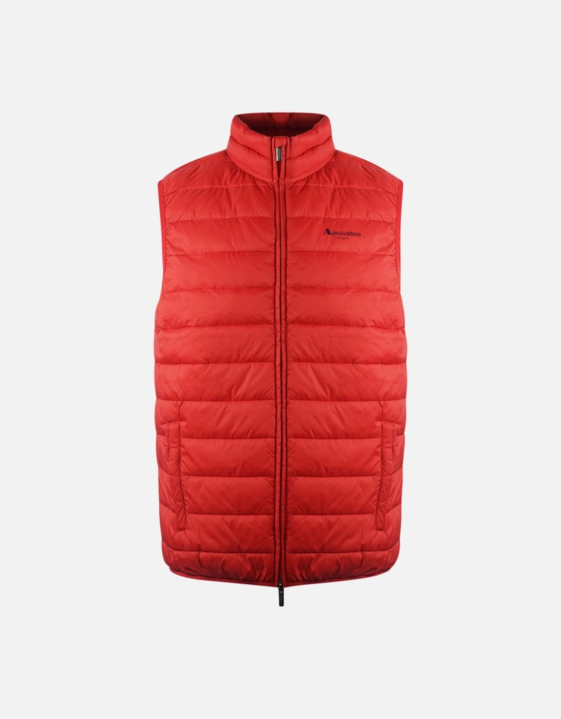 London Logo Red Lightweight Gilet Jacket, 3 of 2