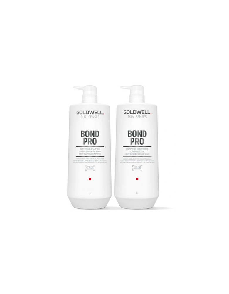 Dualsenses Bondpro+ Shampoo And Conditioner 1L Duo For Dry, Damaged Hair