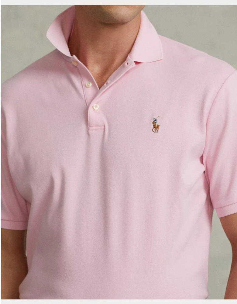 Interlock Polo Shirt 011 Carmel Pink