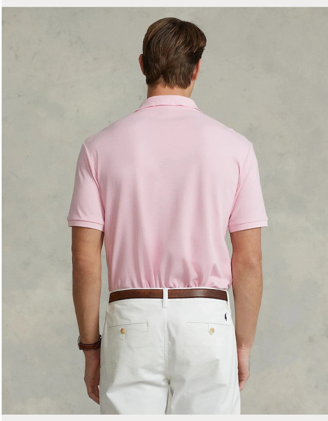 Interlock Polo Shirt 011 Carmel Pink