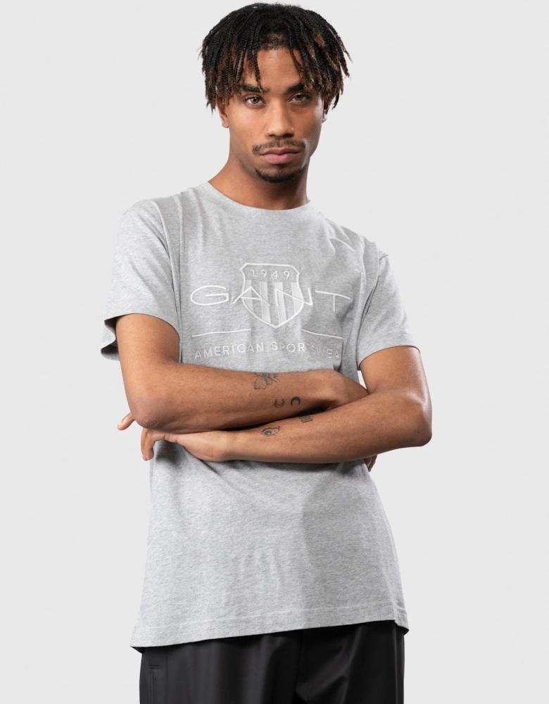 Tonal Archive Shield Mens T-Shirt