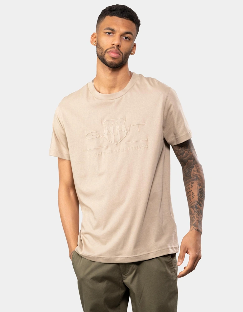 Tonal Archive Shield Mens T-Shirt